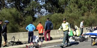 Horas despois do accidente (primaveira de 2016) / Navarra.com