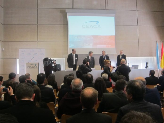 Acto após a asemblea de Ceaga / Europa Press