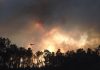 Fotografía do incendio de Cotobade (Pontevedra) / Europa Press