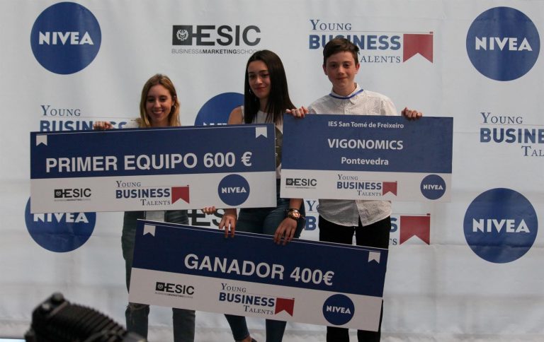 Alumnos vigueses, vencedores na sétima edición do Young Business Talents