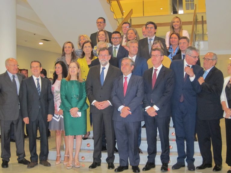 Rajoy vende a xestión de Feijóo e os proxectos do PP en Vigo