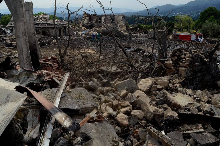 O Goberno central destina 560.000 euros ao municipio de Tui para actuar sobre os danos da explosión de pirotecnia