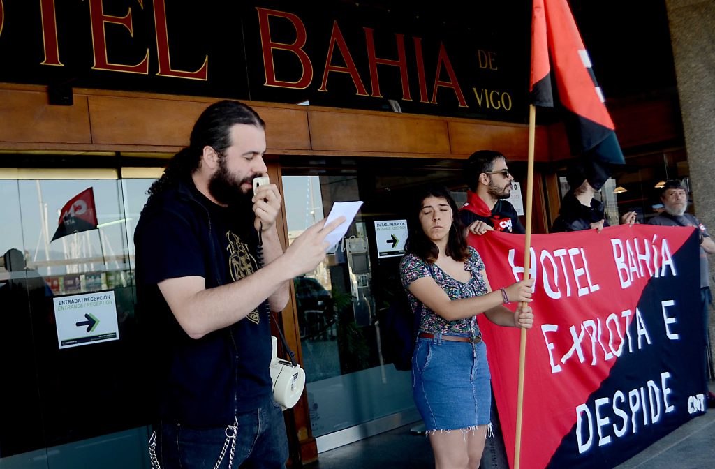 Protesta Hotel Bahia