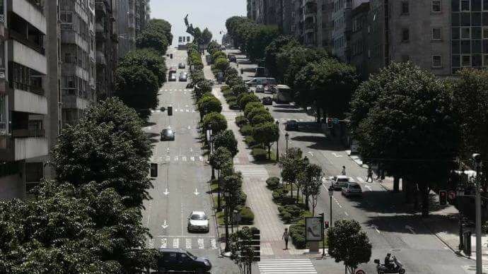 A reforma da Gran Vía de Vigo supoñerá restricións de tráfico a partir do 25 de xuño
