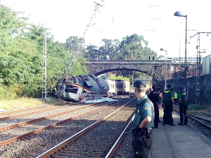 Sobreseído o caso do tren Celta ao concluír que o accidente foi por exceso de velocidade do condutor falecido