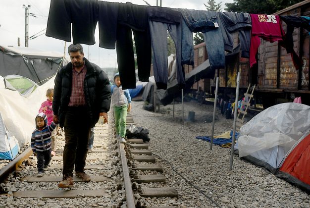 Idomeni Refugiados grecia