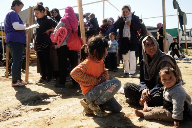 Grecia idomeni Refugiados