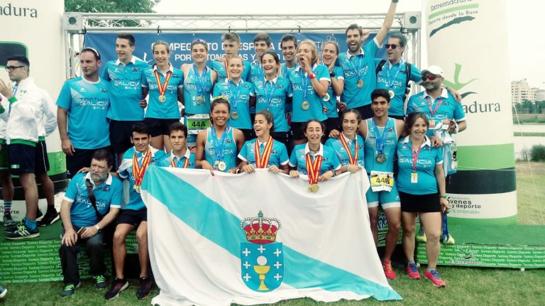 Galicia arrasa no Campionato de España de Tríatlon por autonomías