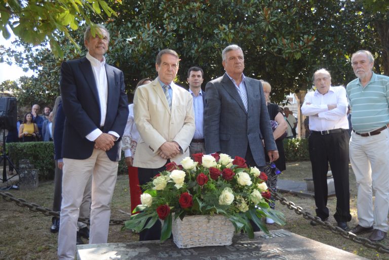 Caballero consolida un acto anual en memoria dos alcaldes represaliados polo franquismo
