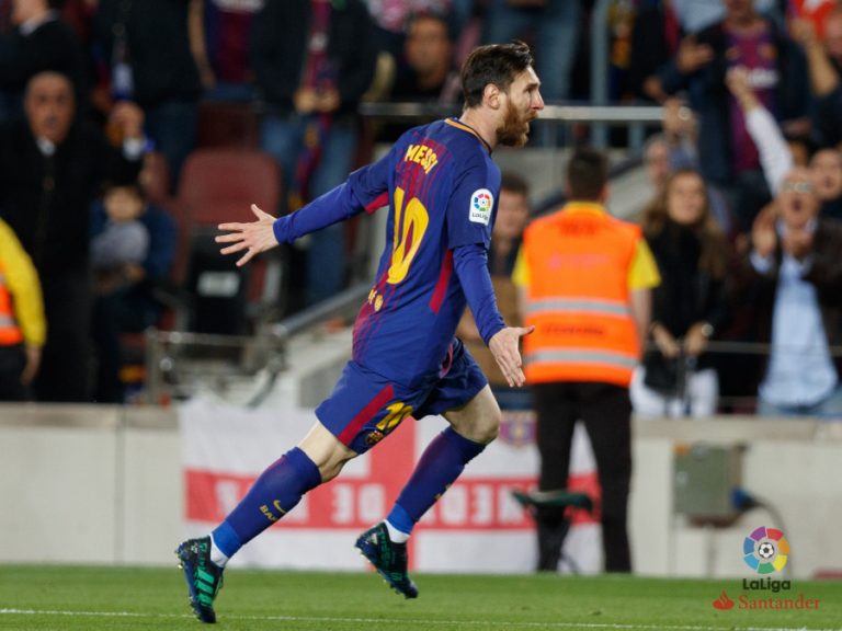Messi esnaquiza o Celta a balón parado