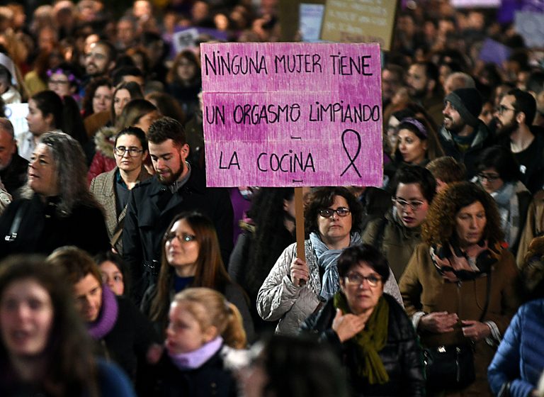 A manifestación feminista do 8M triunfou un ano máis en Vigo