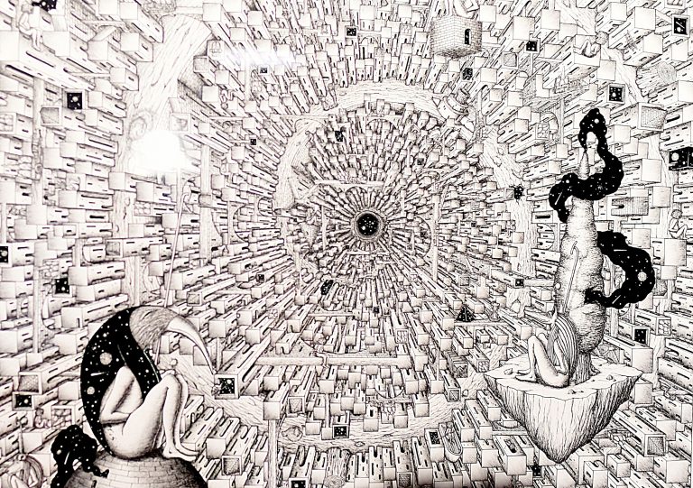 ‘Metamitologías’, a derradeira xenialidade do artista gráfico vigués Peri Helio