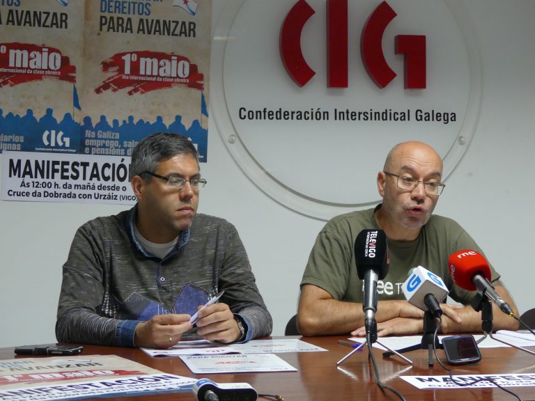 A CIG chama á mobilización o 1 de maio en Vigo para que se cambien as políticas laborais e sociais