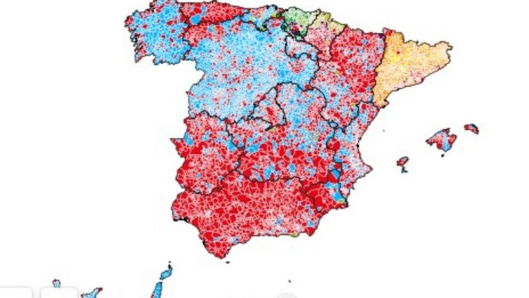 Así queda o mapa electoral de Pontevedra e da área metropolitana de Vigo logo do 29A