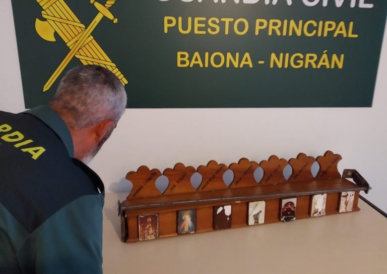 Detido un veciño de Nigrán acusado de roubar máis de 400 euros de esmolas nunha igrexa