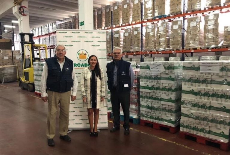 Mercadona doa case 8.000 quilos de produtos de primeira necesidade ao Banco de Alimentos