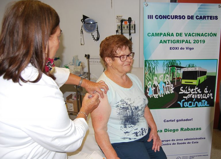 Máis de 14.000 persoas xa teñen cita na área sanitaria de Vigo para vacinarse da gripe