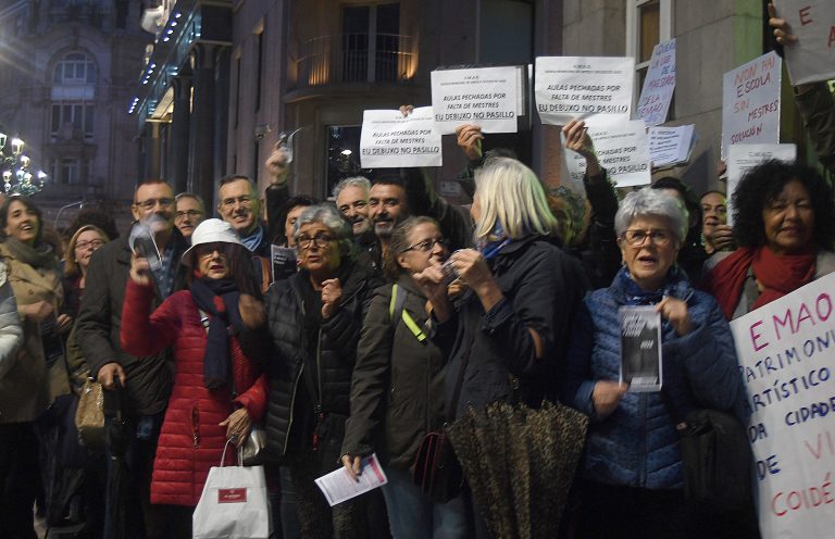 Marea de Vigo reclama persoal e orzamento para a Escola de Artes e Oficios