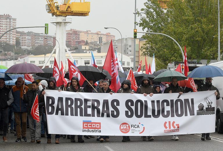 A Xunta pide a Barreras que estea “á altura” de Galicia tras o apoio recibido no pasado