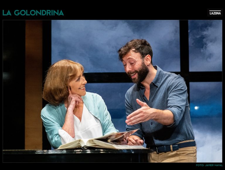 Carmen Maura e Dafnis Balduz interpretarán a obra teatral ‘La Golondrina’ esta semana en Vigo