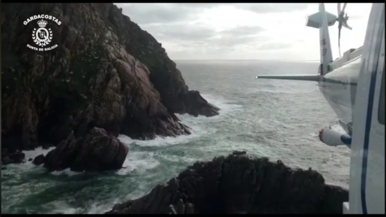 Freu da Porta, nas Illas Cíes | Foto Gardacostas de Galicia