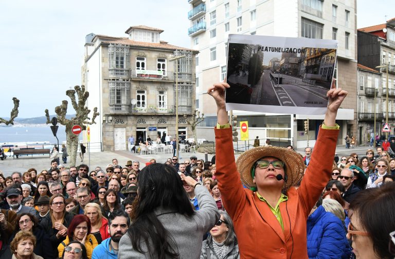 Vigo Histórico, a revolución cidadá contra o túnel que quere Abel Caballero na Porta do Sol