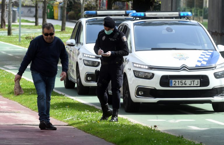 Policía Local de Vigo tramita 45 novas denuncias por infrinxir o estado de alarma