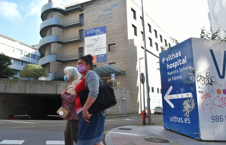 O Hospital Vithas Vigo celebra o seu primeiro día sen pacientes de COVID-19