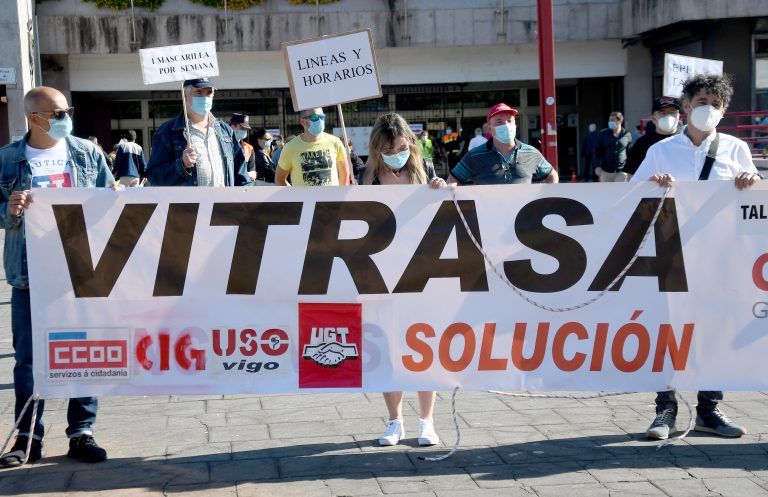 Traballadores de Vitrasa emprenden mobilizacións por “incumprimentos” da empresa e do Concello