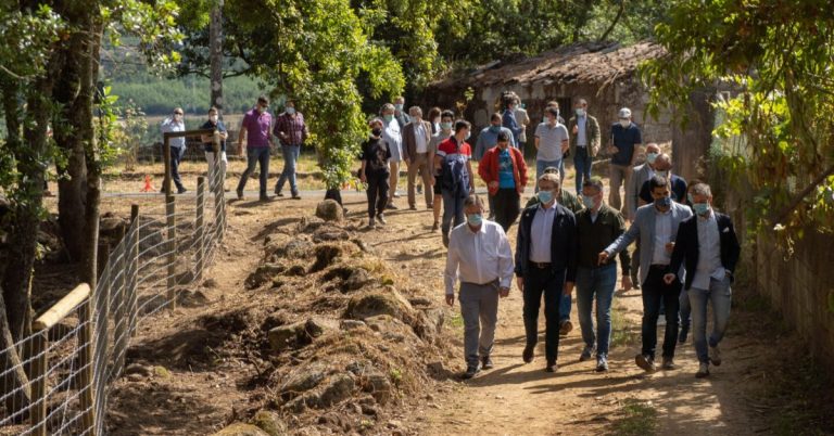 Feijóo, logo de 11 anos de goberno ‘Levábamos décadas abandonando o rural’