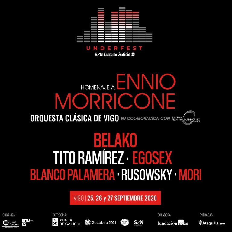 O Festival Underfest Son Estrela Galicia homenaxeará ao compositor Morricone