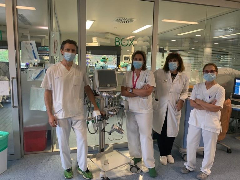 O Álvaro Cunqueiro é o primeiro hospital galego que usa a terapia de lavado de CO2 para pacientes con COVID