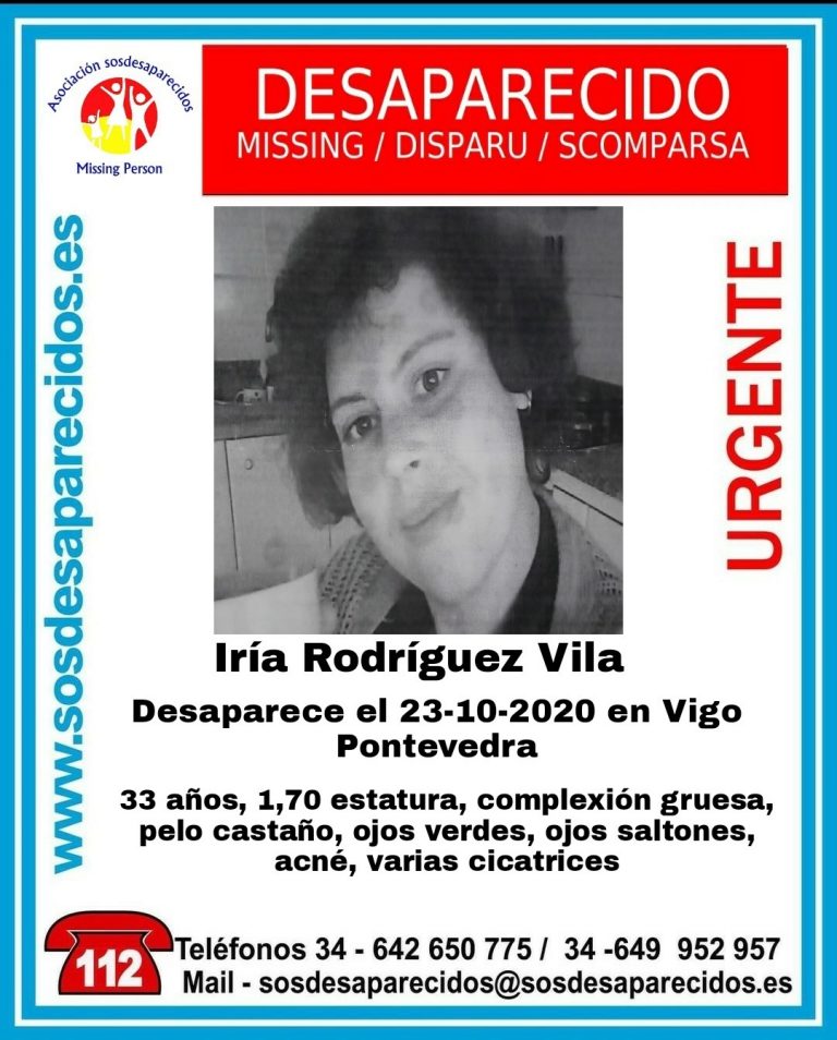 Buscan a unha muller de 33 anos de Vigo que leva unha semana desaparecida