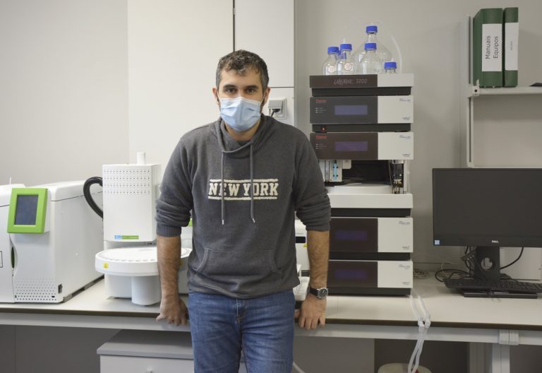 O investigador da UVigo Diego Soto, Premio á Mellor Tese de Doutoramento en Ciencia do Solo