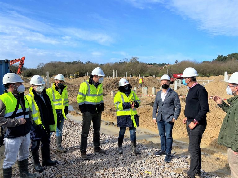 Comeza a construción de 14 naves en Porto do Molle que estarán dispoñibles para 2022