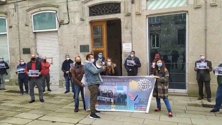 Peche da Federación Veciñal de Vigo para evitar o desaloxo do seu local social