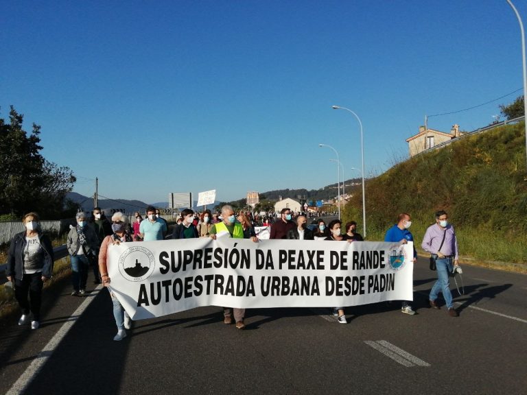 Nova protesta contra a peaxe Vigo-Redondela