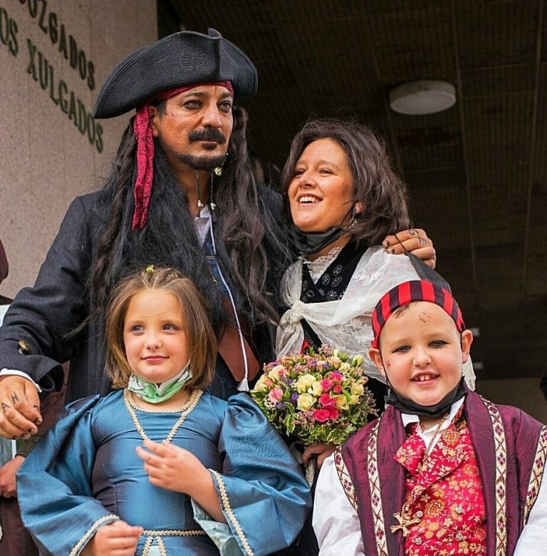 O ‘Jack Sparrow’ vigués non se rende e querelarase contra a xuíza que impediu a súa voda