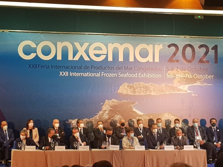 Feijóo pon Galicia no liderado do sector pesqueiro e a Conxemar como o escaparate dos seus produtos