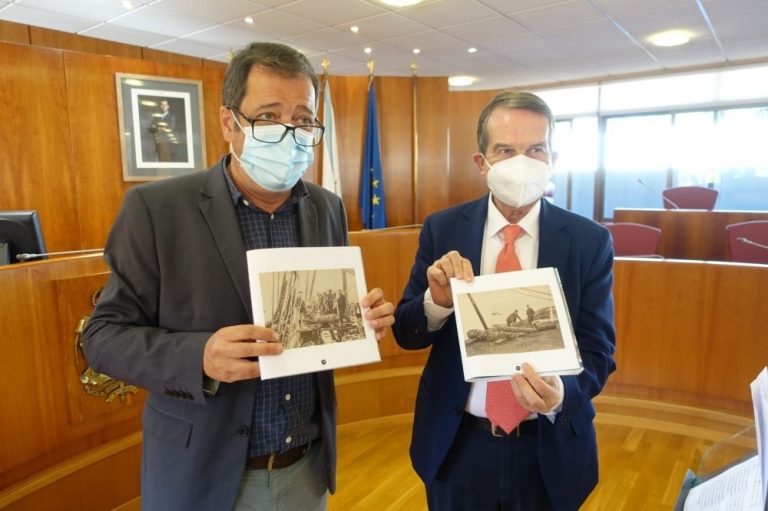 Descobren en Francia e por “unha feliz casualidade” as fotografías máis antigas da Ría de Vigo