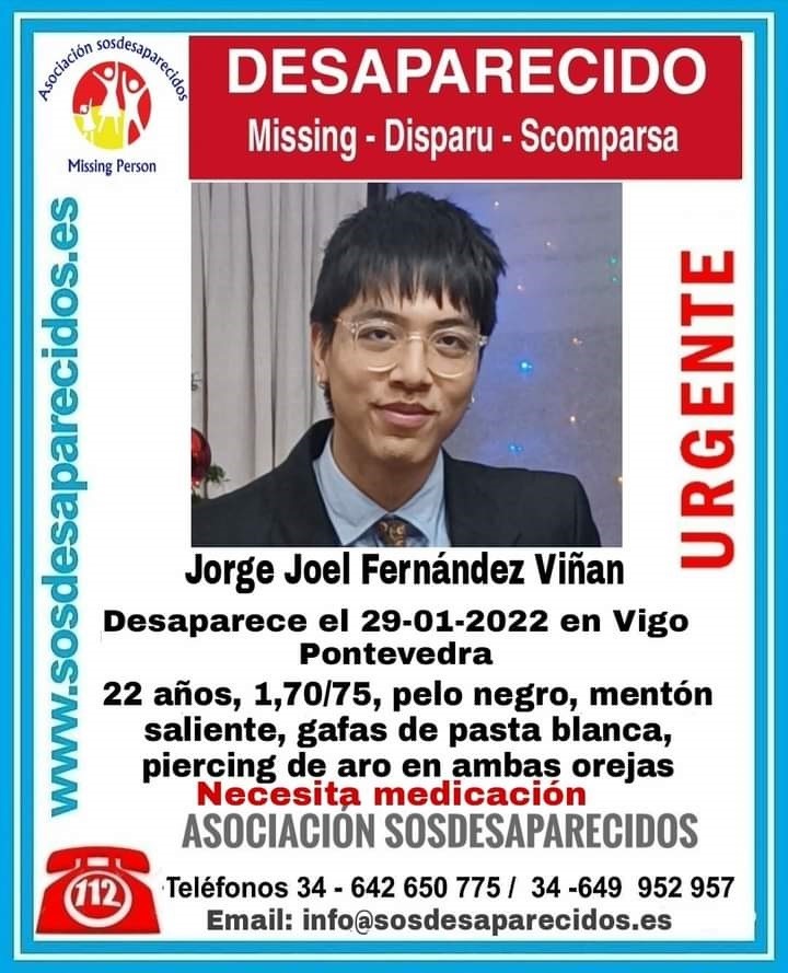 A Policía rastrexa a localización do móbil do mozo desaparecido en Vigo