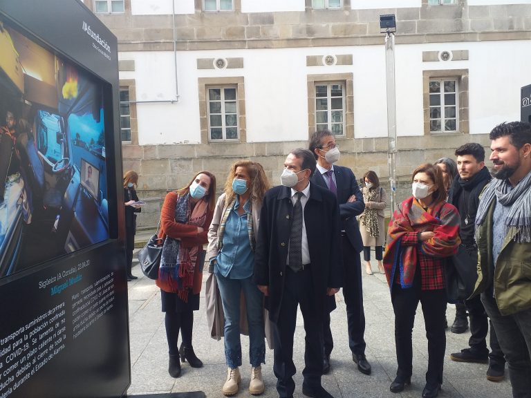 Vigo acolle unha exposición fotográfica coa que rememorar os días máis duros da pandemia