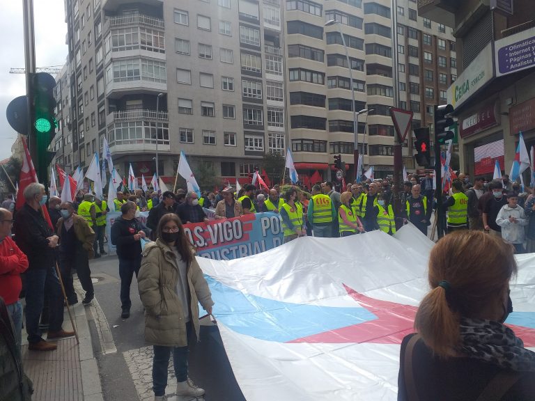 A CIG sae á rúa en Vigo para esixir “salarios dignos” para a clase traballadora