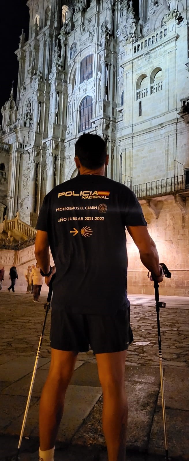 A Policía Nacional de Vigo participa nun reto solidario contra unha enfermidade rara