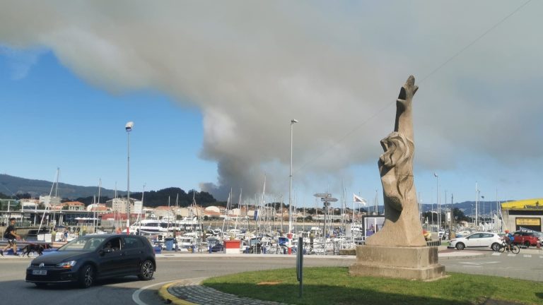 Unha nova vaga de lumes afecta casas de Ponteareas e Moaña