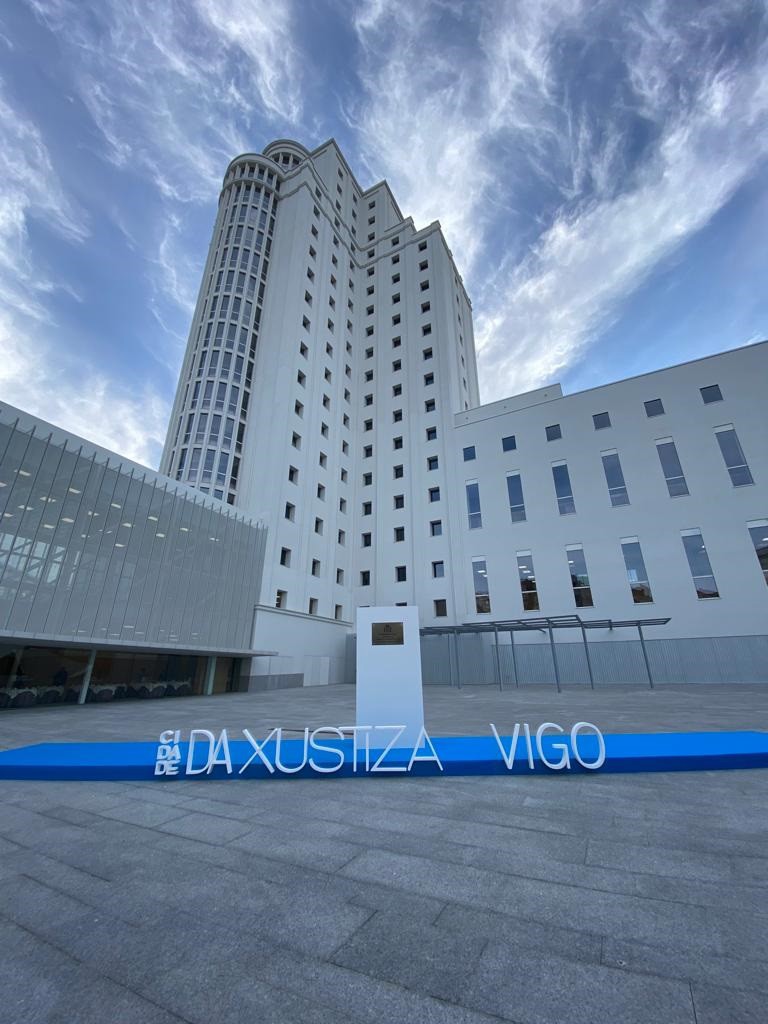 A Cidade da Xustiza de Vigo traballará ao completo previsiblemente para comezos de abril