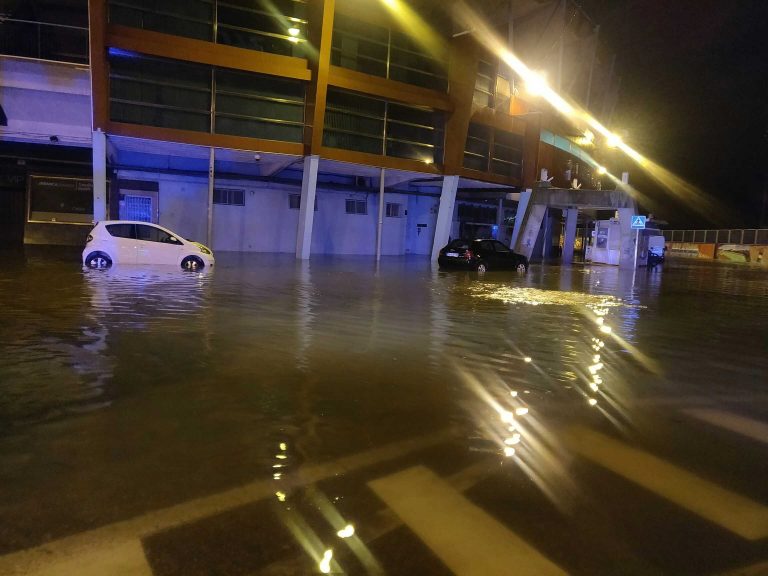 Balaídos e Navia, novamente inundados