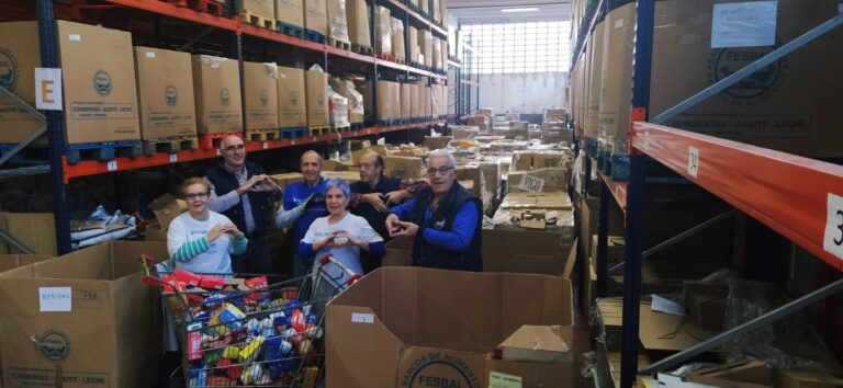 O Banco de Alimentos de Vigo recada 350.000 quilos de comida durante a súa Gran Recollida