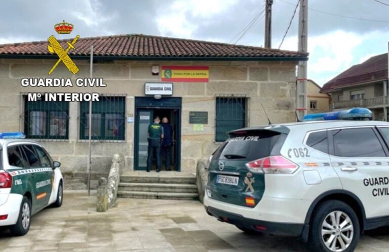 Detido un atracador sorprendido ‘in fraganti’ nunha sucursal bancaria de Soutomaior (Pontevedra)