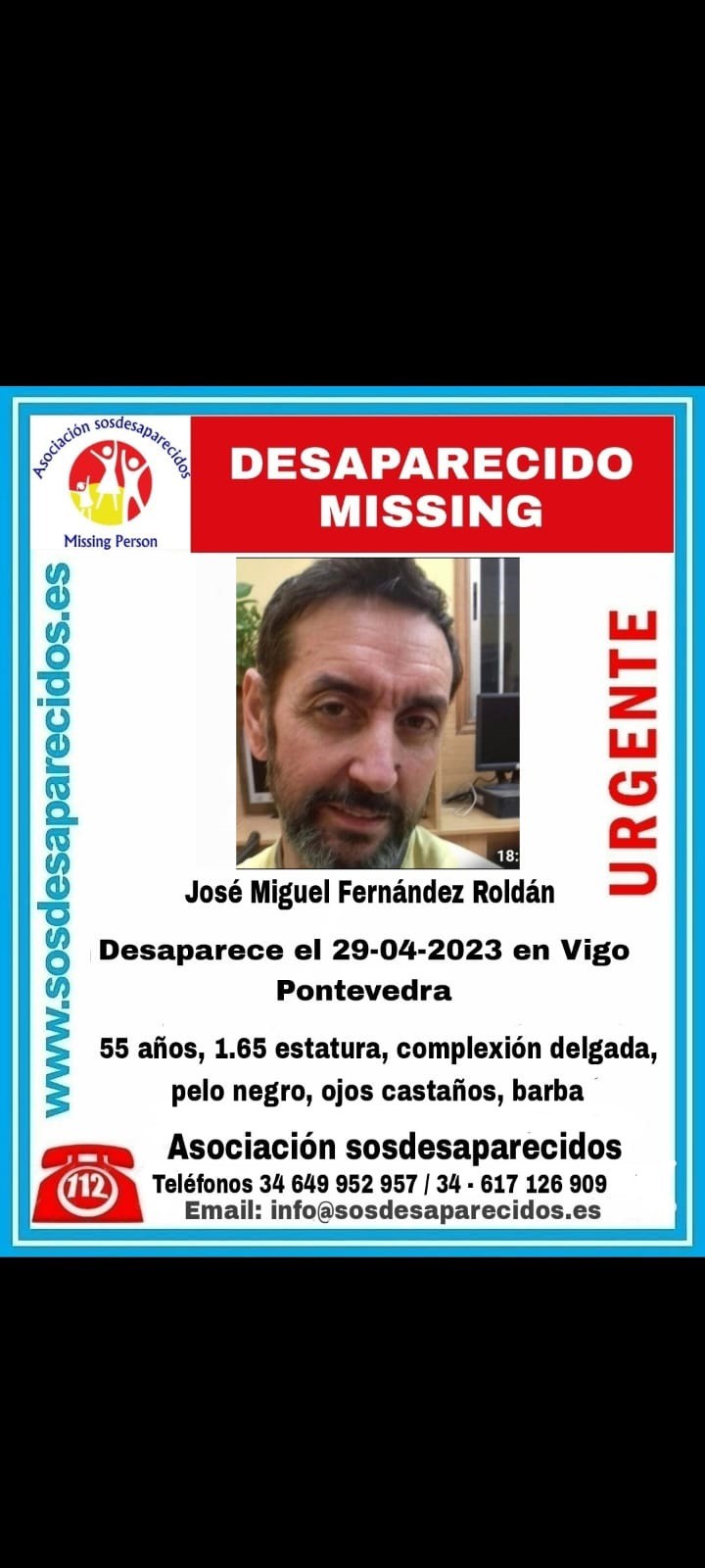 Sen hipóteses da morte do home desaparecido en Vigo hai 11 días